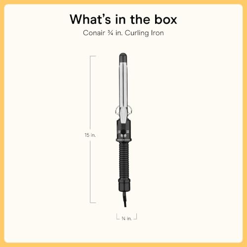 Curling iron power cord and plug