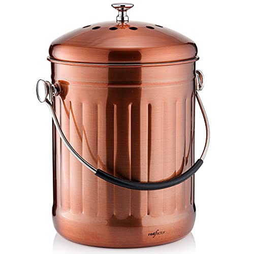 RED FACTOR Premium Compost Bin in Matt Copper