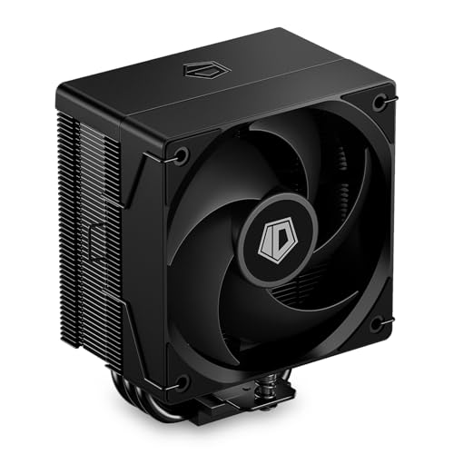 ID-COOLING SE-903-XT V2 Black Compact CPU Air Cooler front view
