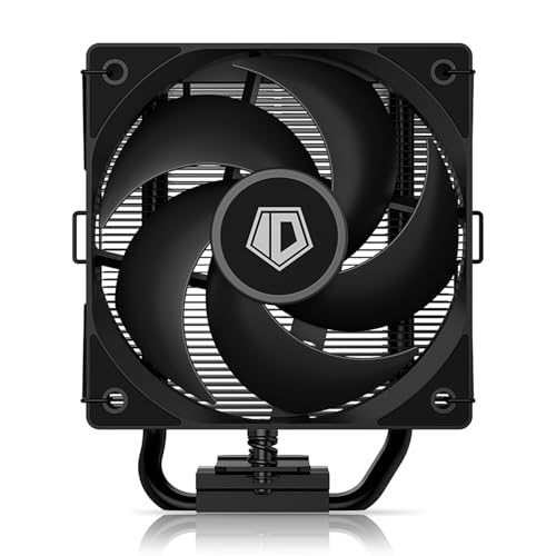 ID-COOLING SE-903-XT V2 Black side profile with heatpipes