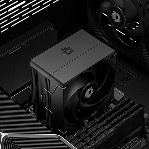 ID-COOLING SE-903-XT V2 Black fin stack and aesthetic design