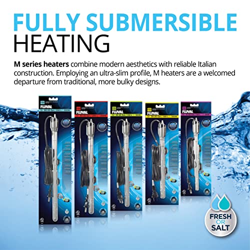 Fluval M50 heater temperature control dial detail