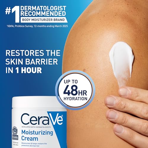 CeraVe Moisturizing Cream jar and lid