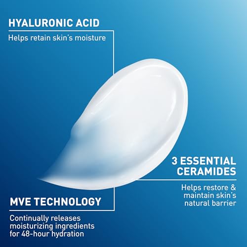 Close up of CeraVe cream texture