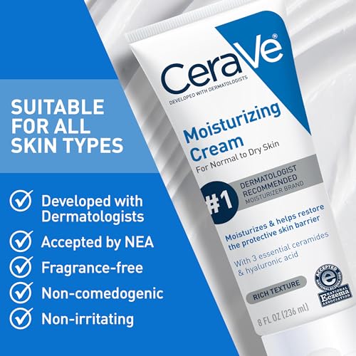 CeraVe skincare cream branding