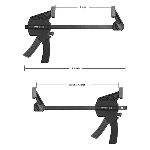 Non-marring pads on the Basics clamp jaws