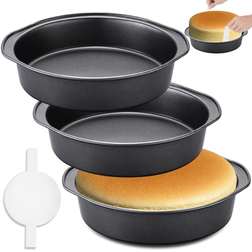 Gymdin 3PCS 8 inch cake pan set