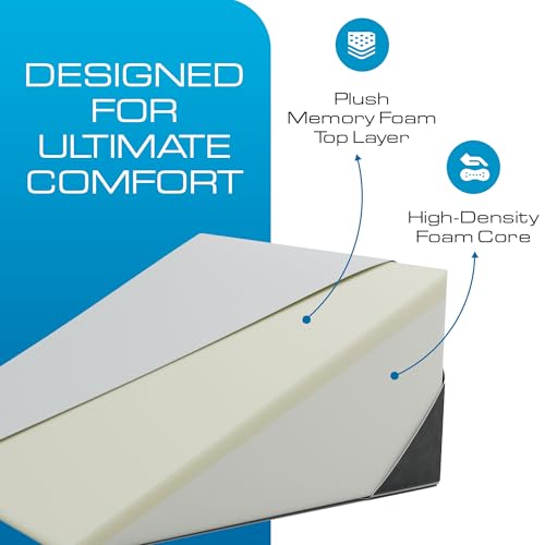 Side view of Kölbs foam wedge pillow
