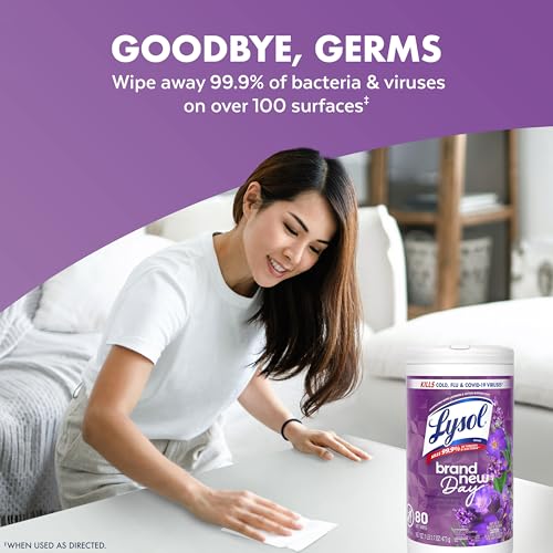 Wipes used on kitchen countertops