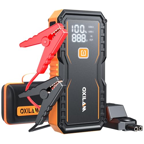 OXILAM Y2 6000A jump starter device