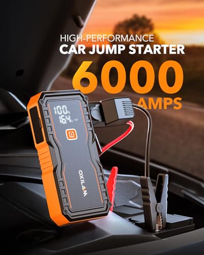 Smart jumper cables included with OXILAM Y2