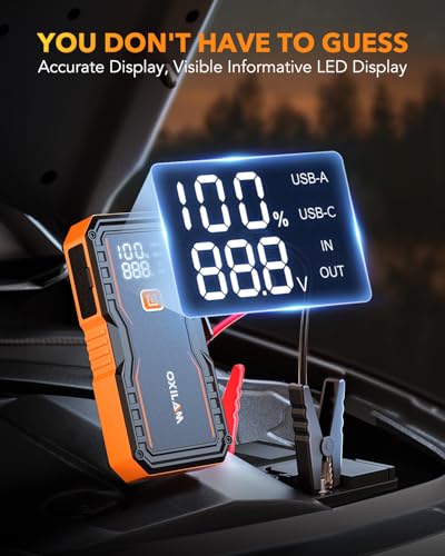 Durable waterproof shell of OXILAM jump box