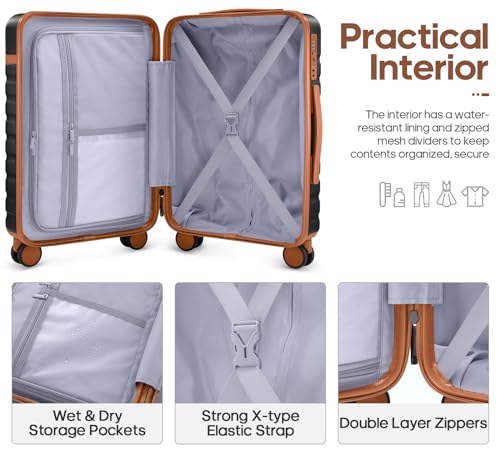 20-inch UKEIN carry-on suitcase