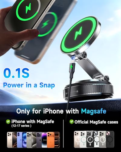 WEKEFON car mount with included accessories and cable