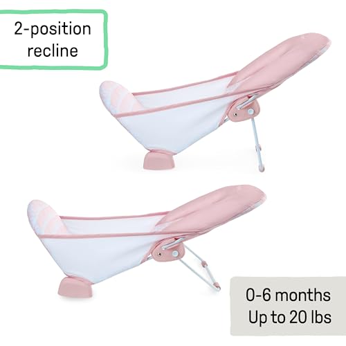 Baby bather in reclining position