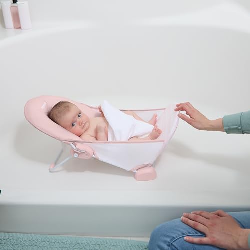 Baby bather headrest support feature