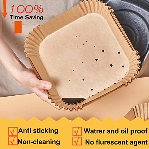 Disposable parchment liner with cooked food