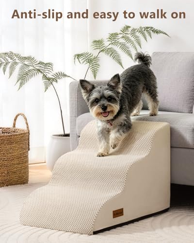 Side view of Aodisman foam pet ramp