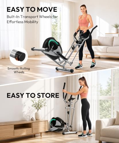 THERUN Green Elliptical Exercise Equipment