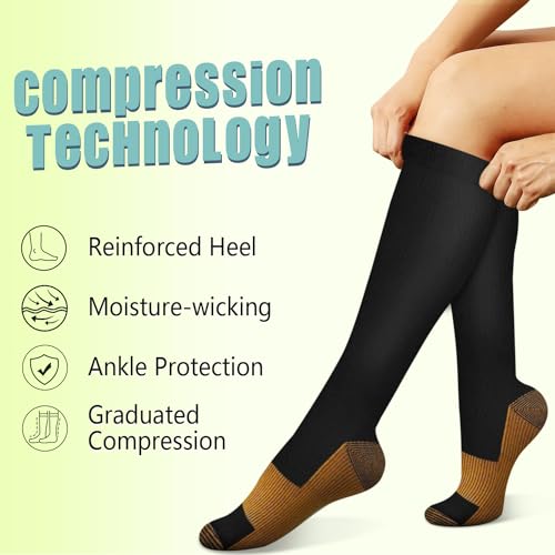 Iseasoo compression socks for athletes and nurses