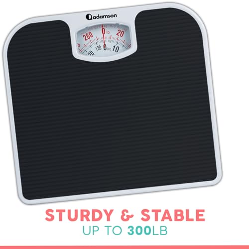 Adamson A21 bathroom scale front angle