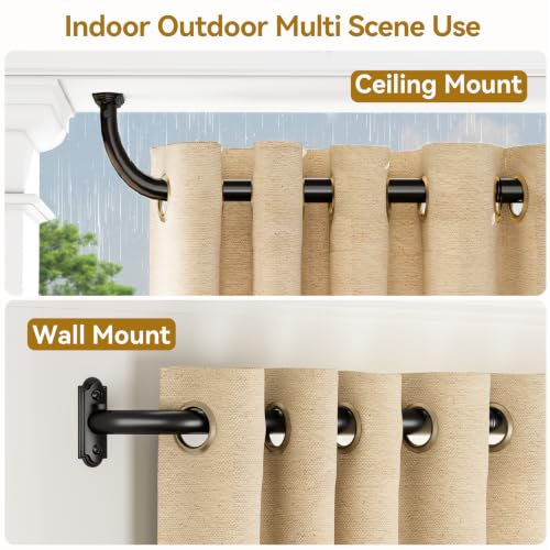 Ceiling mount installation example
