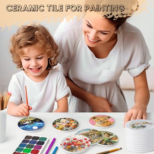 GOH DODD craft coaster with alcohol ink design