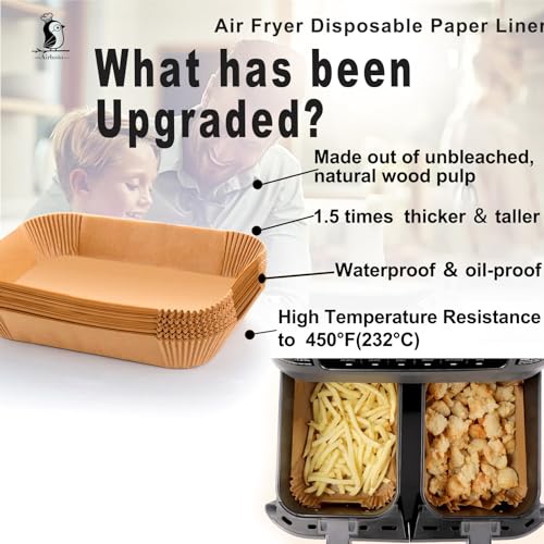 Disposable liners in a dual basket fryer