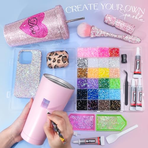 24 colors of 3mm resin flatback rhinestones