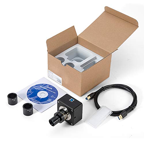 SWIFT microscope with interchangeable eyepieces