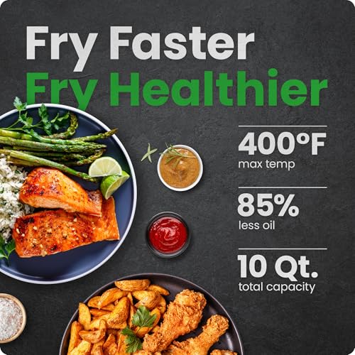 Chefman Multifunctional air fryer touch screen interface