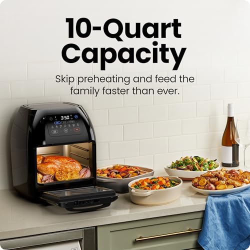Inside view of Chefman 10L convection oven