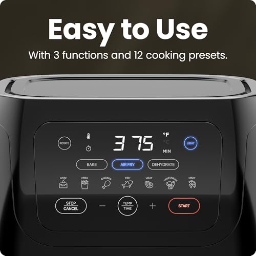 Chefman air fryer with large viewing window
