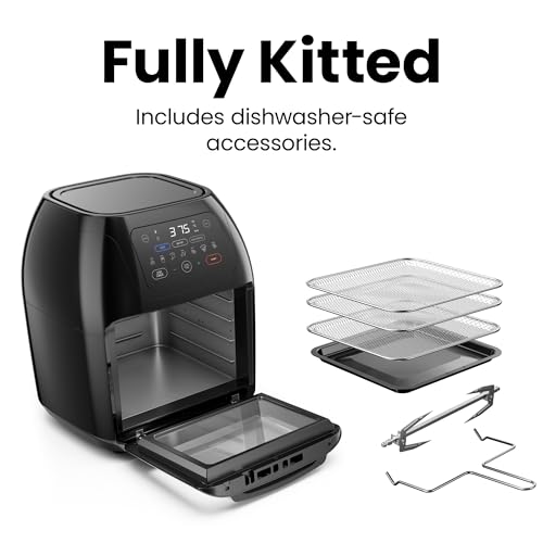 Top down view of Chefman multifunctional oven