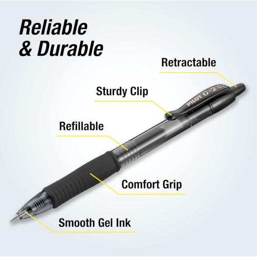 Back of G2 pen packaging