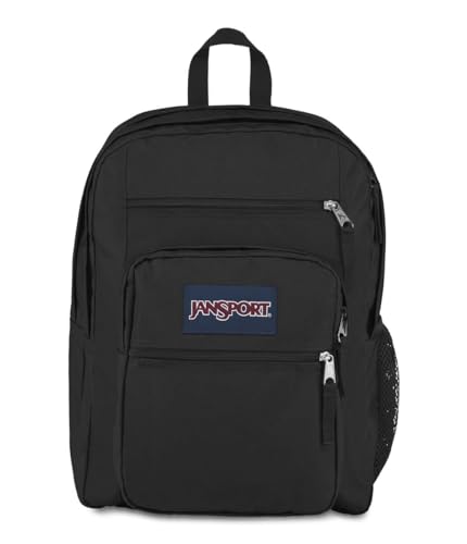 JanSport Big Student Black front view