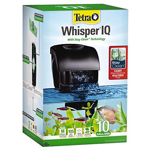 Tetra Whisper IQ Power Filter 10 Gallons black housing