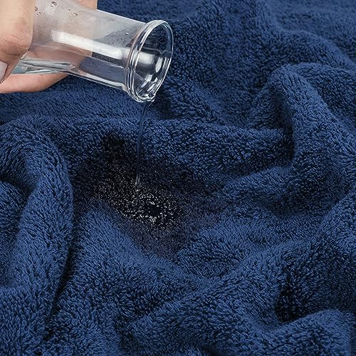 Full collection of Navy Blue bathroom linens