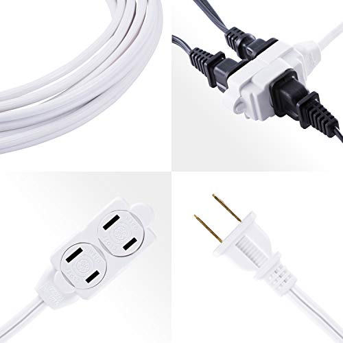 GE White Extension Cord