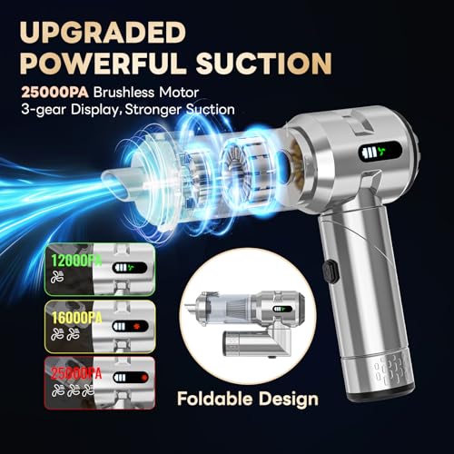 Sycoodeal cordless vacuum with accessories