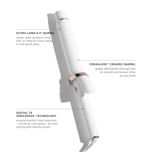 T3 1.5-inch iron side profile in white