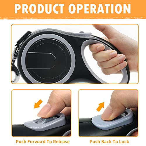 Ergonomic rubberized grip on the MK-DEF leash