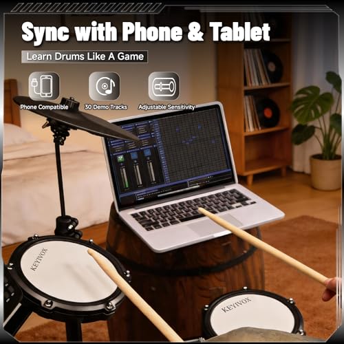 Sturdy iron frame and kick pedal