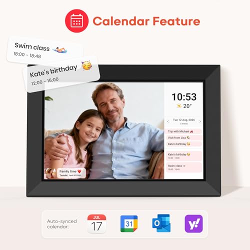 Interface of the Frameo app on a smartphone