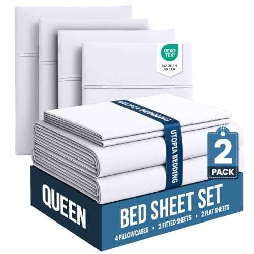 Utopia Bedding Queen sheet set pack
