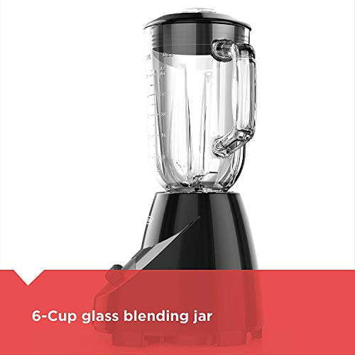 Side profile of the countertop blender