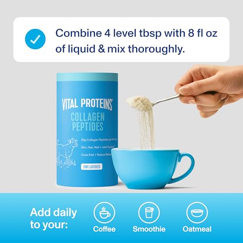 Nutrition facts for Vital Proteins peptides