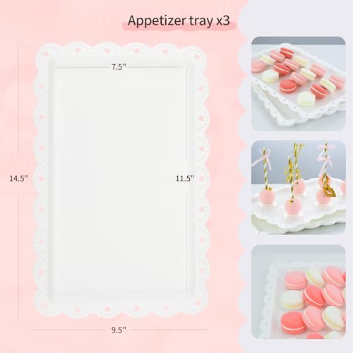 NWK rectangular appetizer serving tray