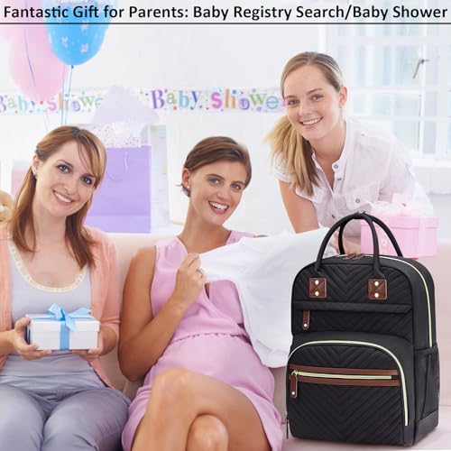 Tenot Diaper Bag showing stroller strap attachment