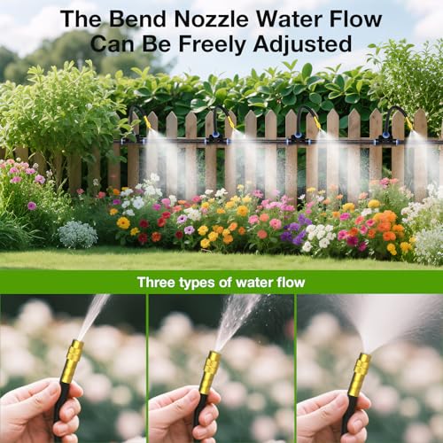 Adjustable copper nozzles for MIXC watering kit